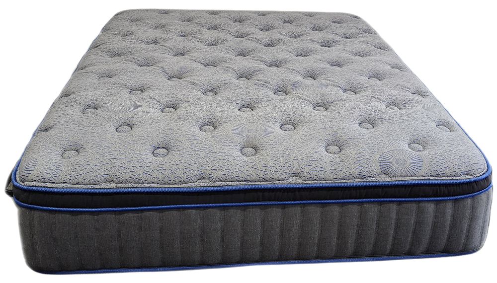 Straight View 7000 Euro Top Medium-Firm Mattress By Factory Direct Mattress