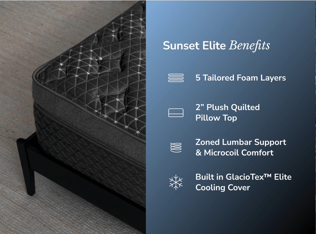 Sunset Elite Plush Mattress by Helix