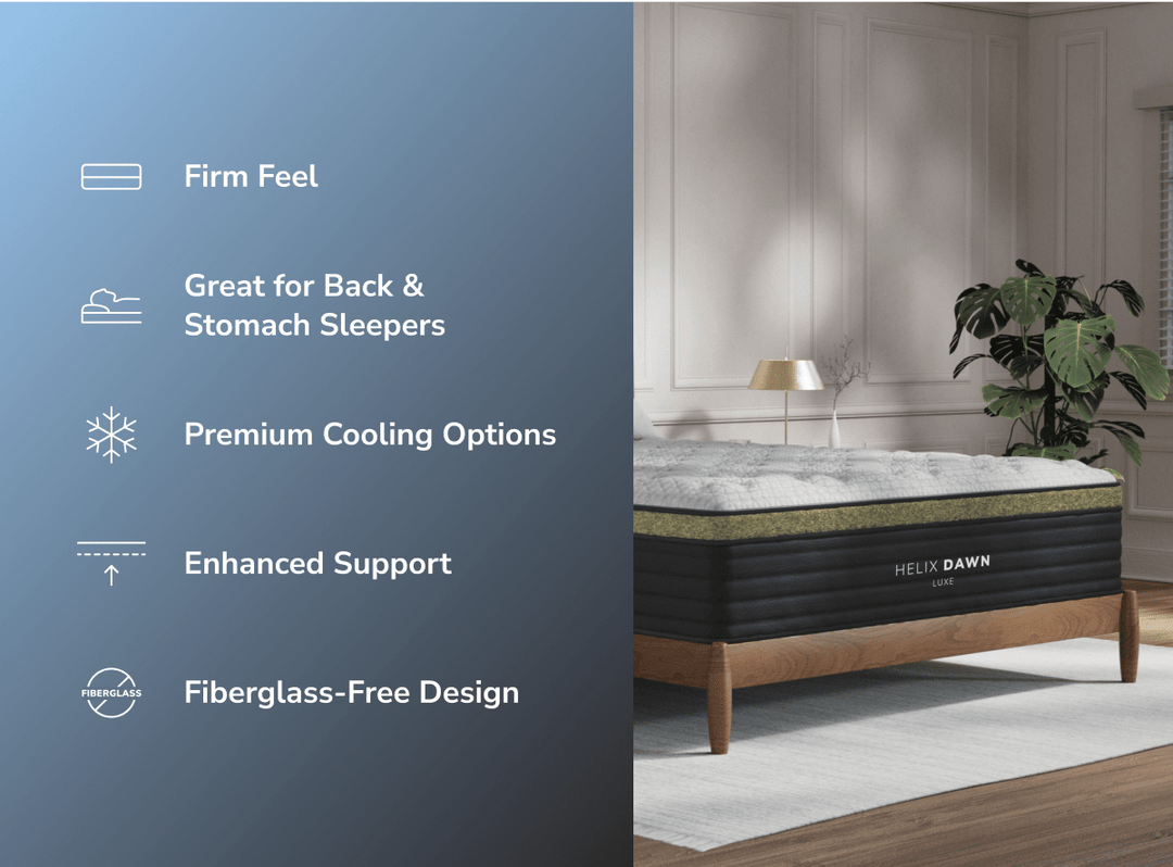 Dawn Luxe Firm Mattress by Helix