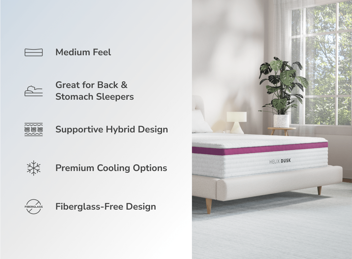Dusk Core Medium Mattress by Helix