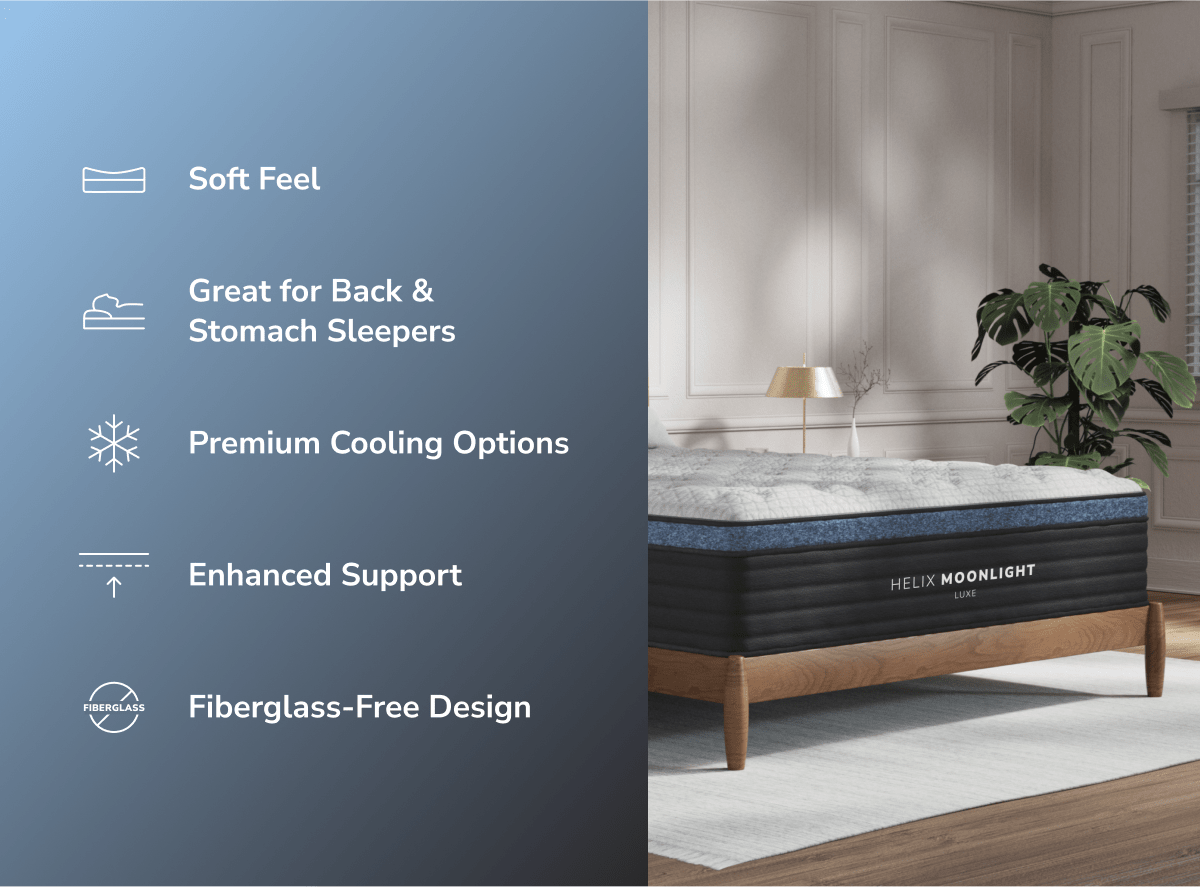 Moonlight Luxe Plush Mattress by Helix